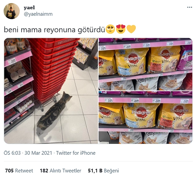 Alışmış alışmış. :)