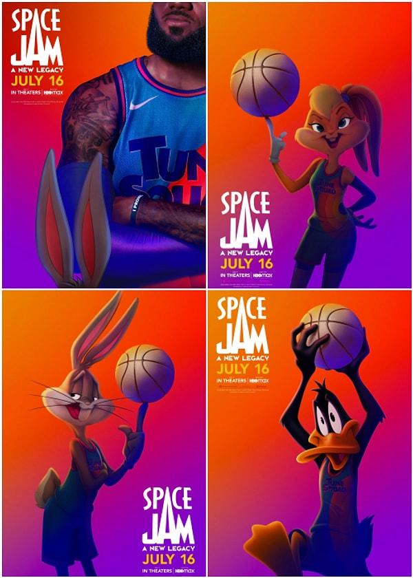 20. Space Jam: A New Legacy'den karakter posterleri paylaşıldı.