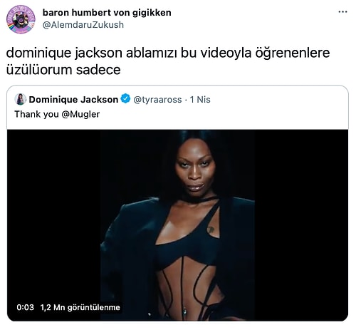 50 Yaşındaki Trans Model Dominique Jackson Mugler Defilesindeki Performansıyla Ortalığı Cayır Cayır Yaktı