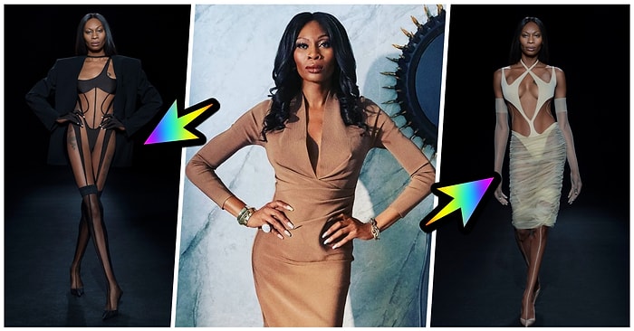 50 Yaşındaki Trans Model Dominique Jackson Mugler Defilesindeki Performansıyla Ortalığı Cayır Cayır Yaktı