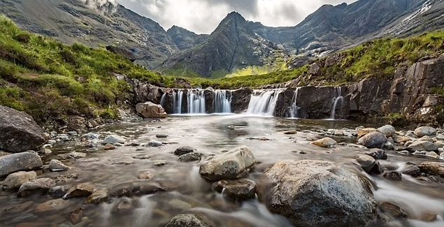 62. Fairy Pools, İskoçya:
