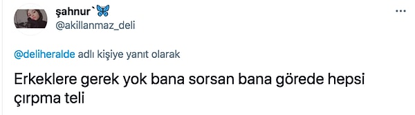 Fakat bu test hem erkekleri hem de kadınları sınıfta bıraktı çünkü sadece erkekler değil kadınlar da bu çırpma tellerinin arasındaki farkı pek bilemedi.