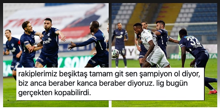 Kartal Büyük Fırsat Tepti! Kasımpaşa Birçok Eksiği Olan Lider Beşiktaş'ı Puansız Yolladı