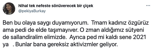 Bu arada... Şöyle düşünenler de vardı.