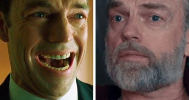 4. Hugo Weaving, Ajan Smith