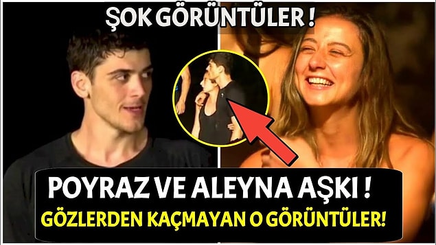 Ayşe'ye yapılan yakıştırmayı Aleyna için de yaptılar bu arada. Yarışmadan bazı görüntüler koyarak klip üstüne klip hazırladı fan hesapları.