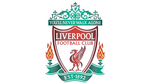 2. Tabii sloganlı logoların arasındaki en meşhuru tartışmasız Liverpool logosu. ''You'll Never Walk Alone'' herkesin de bildiği üzere ''Asla yalnız yürümeyeceksin'' anlamına geliyor.