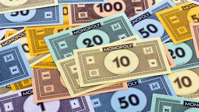 8. ABD'de gerçek paradan daha fazla Monopoly parası basılıyor.