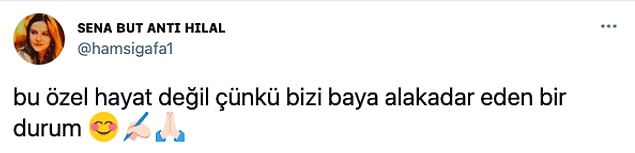Kimisi de 'özel hayat' dedi...