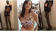 Alev Aldık! Irina Shayk’ın Mugler Defilesinde Giydiği Aşırı Seksi Kıyafetiyle Verdiği Poz Instagram’ı Salladı