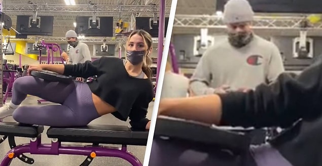 Fotoğrafı çekildiğini fark ettiğinde dehşete kapıldığını söyleyen Julia'nın videosunda, bir erkek Julia'nın arkasında kısa bir süre yere eğilip kalkıyor.