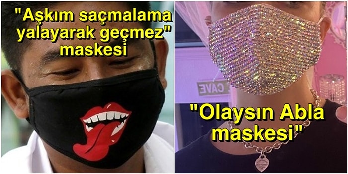 Korona Belasına İnsanların Kullandığı Maskeler Üzerinden Yapılmış Cuk Oturan Karakter Analizleri