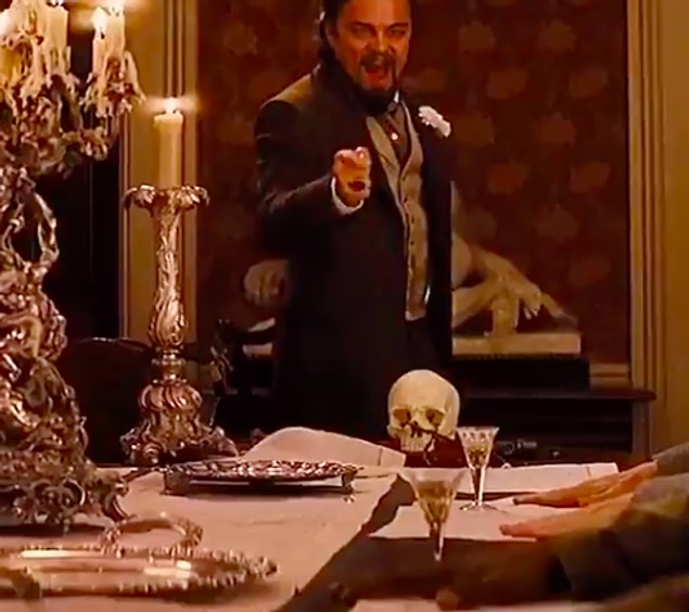 19. "Django Unchained" (2012) filminde, DiCaprio masaya vurduğunda elini kesti ama sahneye devam etti ve kanı bir doğaçlama aracı olarak kullandı. Sonuç olarak bu harika performans ortaya çıktı.