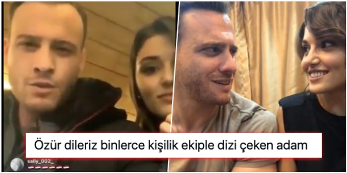 Kerem Bürsin, Hande Erçel ile Canlı Yayında Kafelere Giden İnsanlara 'Salak' Deyince Tepkiler Çığ Gibi Büyüdü