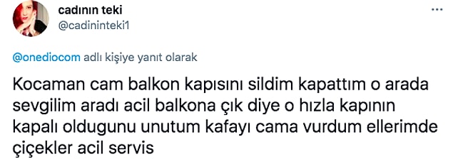 1. Ardından birbirinden komik yanıtlar geldi. 😅