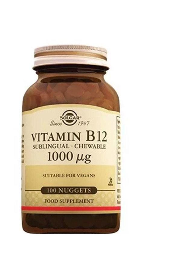 16. B12 vitamin eksikliği çekmeyen var mı?