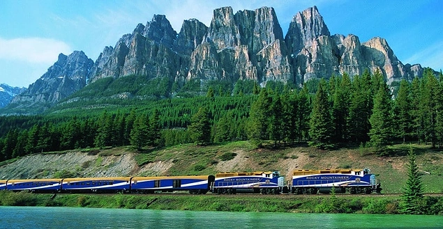 Rocky Mountaineer Treni, Kanada