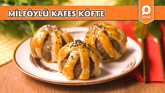 Bildiğimiz Köfteye Yorum Kattık, Nefis Oldu! Milföylü Kafes Köfte nasıl Yapılır?