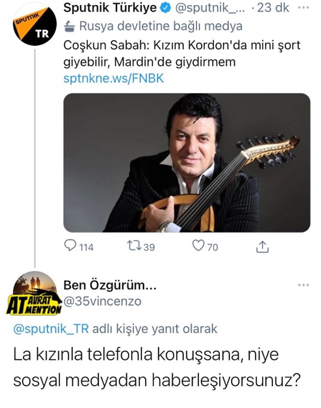 2. Haber siteleri üzerinden konuşuyorlar çok yazmasın diye.