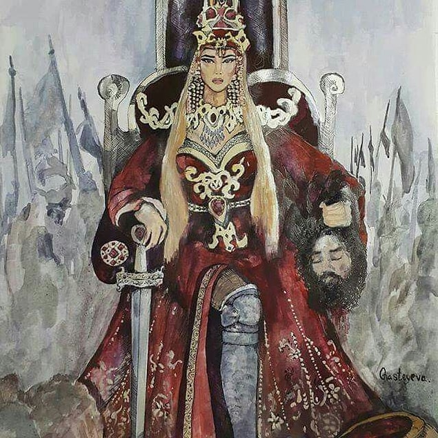 Tomris Hatun hem dünya üzerindeki ilk kadın hükümdar. Aynı zamanda o bir Türk!