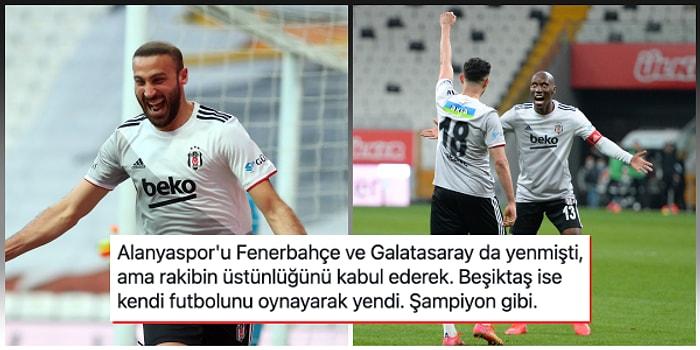 Kartal Bu Kez Hata Yapmadı! Alanyaspor'u 3 Golle Geçen Beşiktaş Zirvedeki Yerini Sağlamlaştırdı