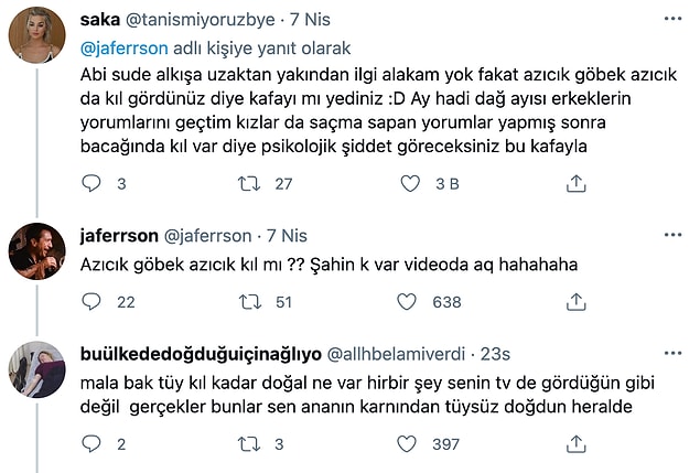 Tabii tartışma dallandı budaklandı.