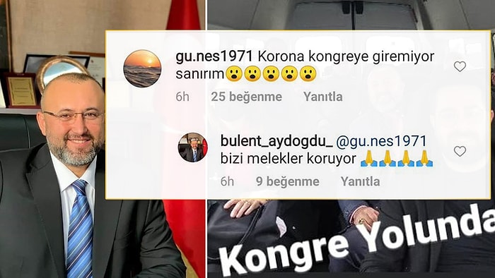 Kongreye Katılıp Koronavirüsten Ölen AKP'li Siyasetçi "Bizi Melekler Koruyor" Demiş...