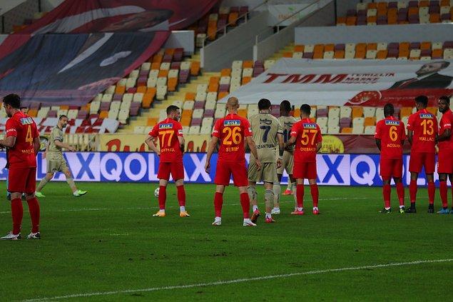 Galibiyet hasreti 12 maça yükselen Malatyaspor ise 33 puanla 15. sırada yer aldı.