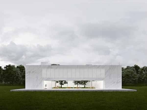 27. Maciej Grelewicz tarafından inşa edilen bu modern ve minimalist malikane: