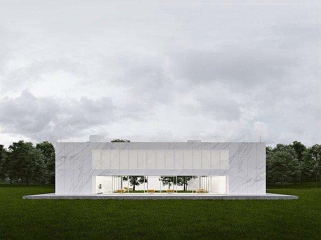 27. Maciej Grelewicz tarafından inşa edilen bu modern ve minimalist malikane:
