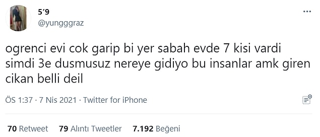 10. Bir anda artması daha kötü tabii. :)