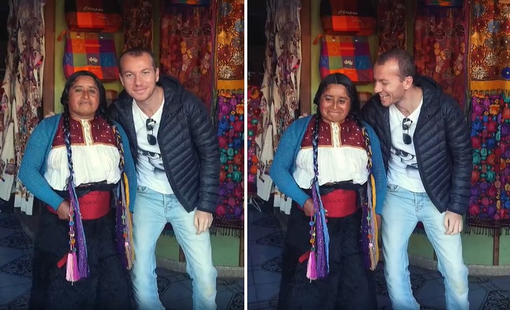 Kadınların Önce Normal Fotoğrafını Çekip Sonrasında ise 'Çok Güzelsin' Diyerek Fotoğrafını Çeken Seyyah