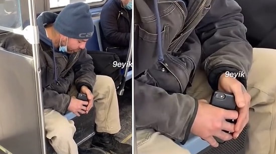 Etek Giydiği İçin Metroda Bir Erkeğin Tacizine Uğrayan Kadın, Telefonla Görüntüsünü Çeken Kişiyi İfşa Etti