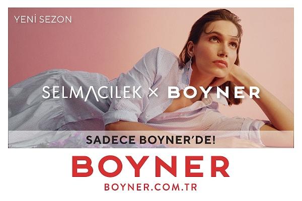 Başarılı tasarımcı Selma Çilek’in Boyner için özel olarak hazırladığı SELMACILEK X BOYNER koleksiyonu çok özel parçaları ile moda tutkunları tarafından keşfedilmeyi bekliyor!