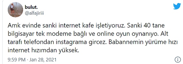 4. Bir de bu internetle rekabetçi oyun oynadığınızı hayal edin...