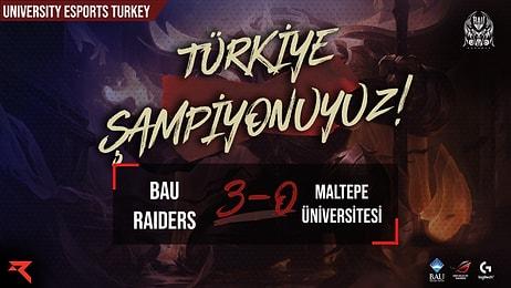 Üniversitelerarası League of Legends Türkiye Şampiyonu Bahçeşehir Üniversitesi!