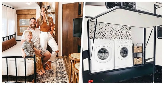 10 Yıldan Uzun Bir Süredir Karavanda Yaşayan Ailenin Hepimizi Kıskançlıktan Çatlatacak Güzellikteki Evi