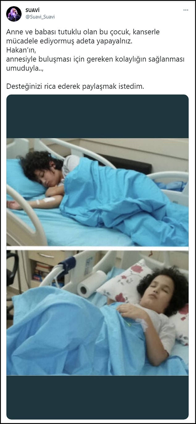 Hakan Dağdeviren'in tedavisi devam ederken, bir yandan da sosyal medyada kampanya başlatıldı. 👇