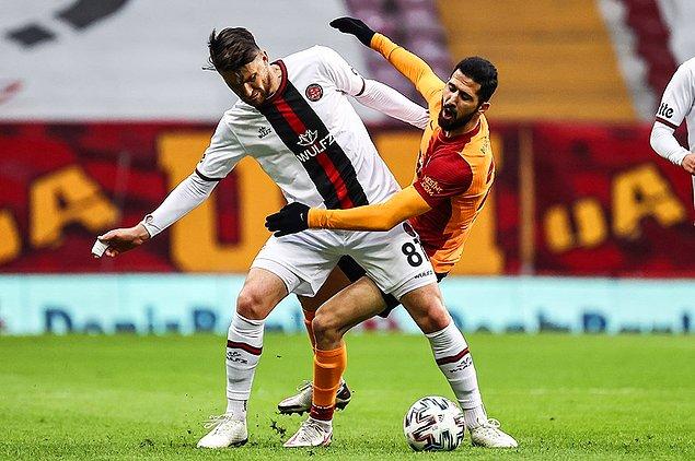 Süper Lig'in 34. haftasında Galatasaray, Fatih Karagümrük'ü konuk etti.