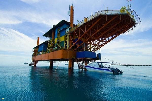 29. Seaventures Dive Rig, Sabah, Malezya