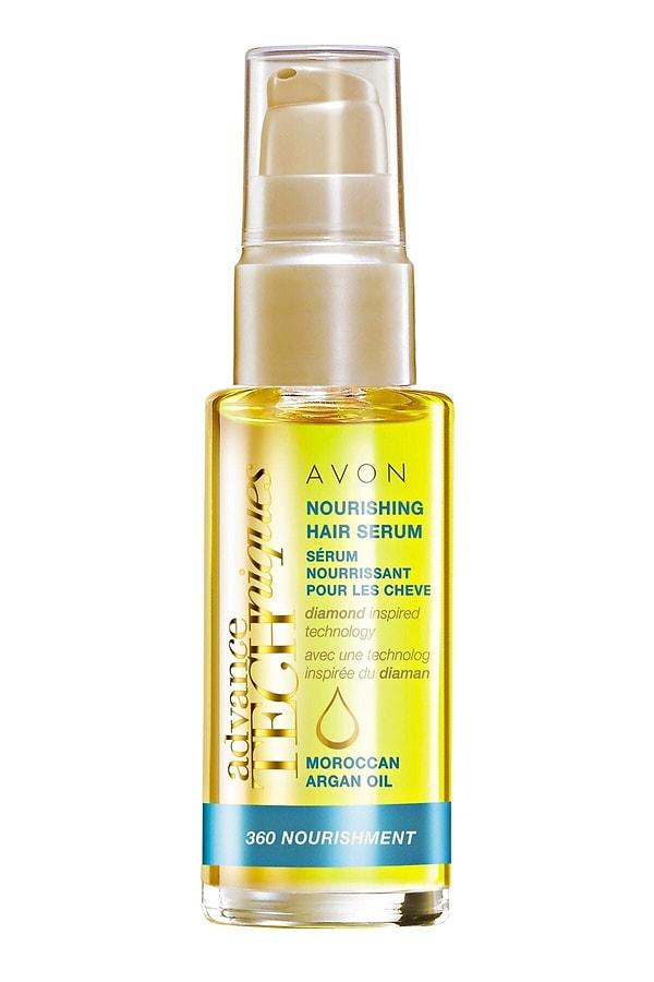3. Avon Advance Techniques fas argan yağı içeren saç yağı serumu