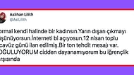 12 Nisan'ı Dünya Tecavüz Günü Olduğunu Söyleyip Kadınları Tehdit Eden Pisliklere Tepkiler Çığ Gibi Büyüyor