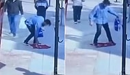 Türk Bayrağını Yere Serip Üzerine Bastı, Gözaltına Alındı!