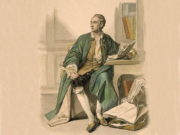 Denis Diderot maddi sıkıntılarla yaşamaya çalışan ünlü bir yazardı.