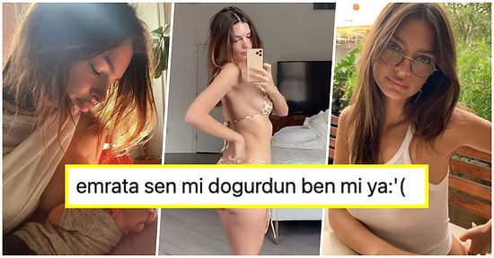 Ünlü Model Emrata Kısa Bir Süre Önce Doğum Yapmasına Rağmen Vücuduyla Hayranlarını Şaşkına Çevirdi! 🔥