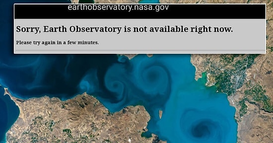 Van Gölü’ne Oy Yağmuru: NASA’nın Sitesi Çöktü