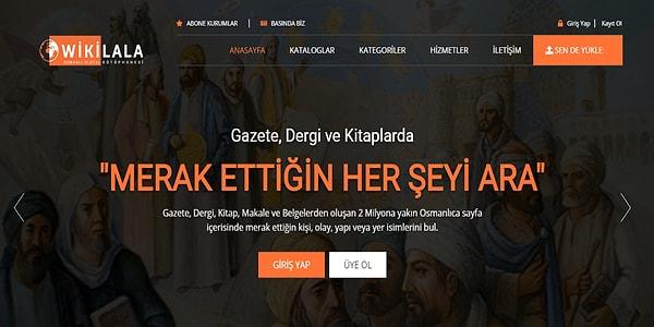 Serda Kranda Yazio: Osmanlıca Metinlere Özel Dijital Kütüphane: Wikilala