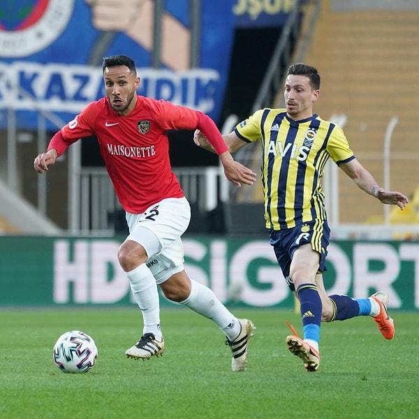 Fenerbahçe, Süper Lig'in 34. haftasında Gaziantep Futbol Kulübü'nü konuk etti.