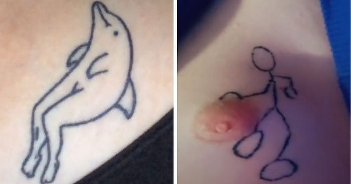 15 людей поделились фото самых смешных и нелепых татуировок, которые они когда-либо делали