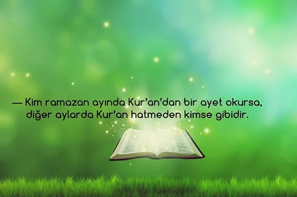 En Güzel Ramazan Mesajları: Hadisli, Kısa, Dualı ve Resimlik Ramazan Mesajları...